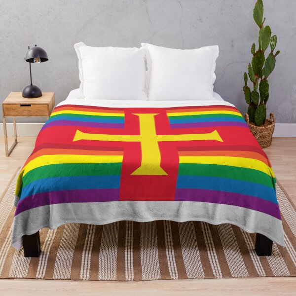 Item preview, Guernsey [Rainbow flags] designed and sold by lazarusheart.