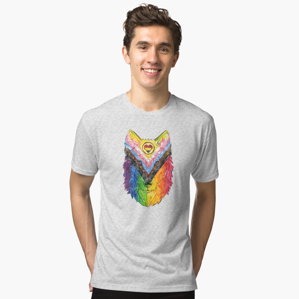 Item preview, Tri-blend T-Shirt designed and sold by gwennpaints.