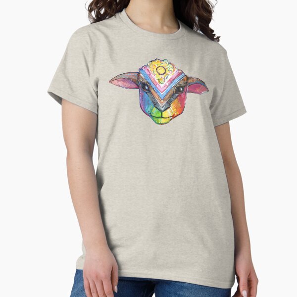 Progress Pride Flag Lamb and Sheep Classic T-Shirt