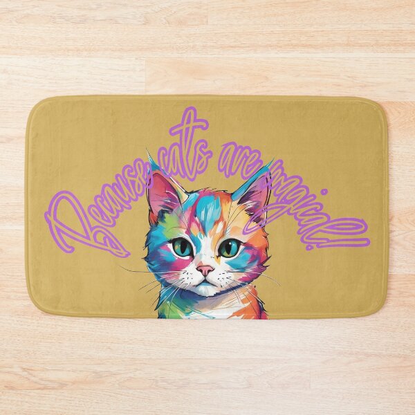 Item preview, Rainbow Kitty Explosion designed and sold by purrfect pattern.