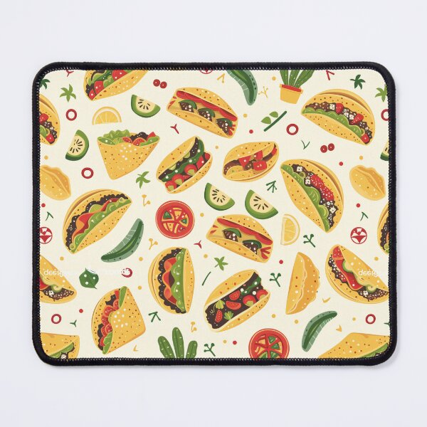 Item preview, Festive Taco Fiesta Pattern designed and sold by amortka.