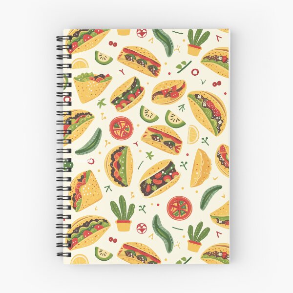 Item preview, Festive Taco Fiesta Pattern designed and sold by amortka.