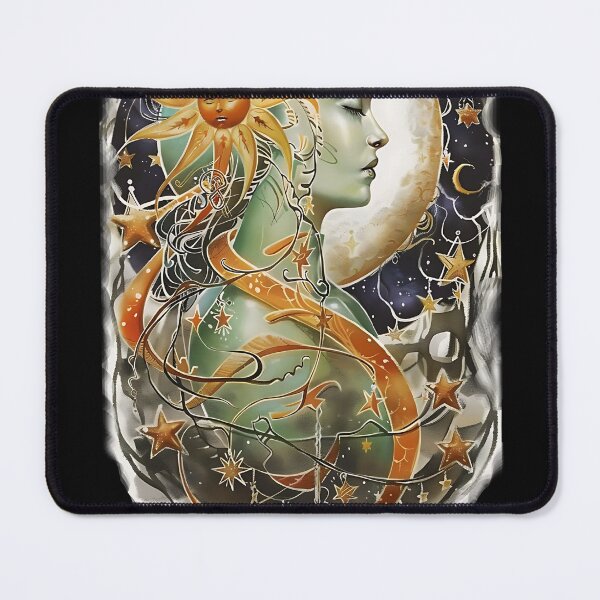 Item preview, Cosmic Wonder Abstract Art designed and sold by Obsidian Ink by Wilshire.