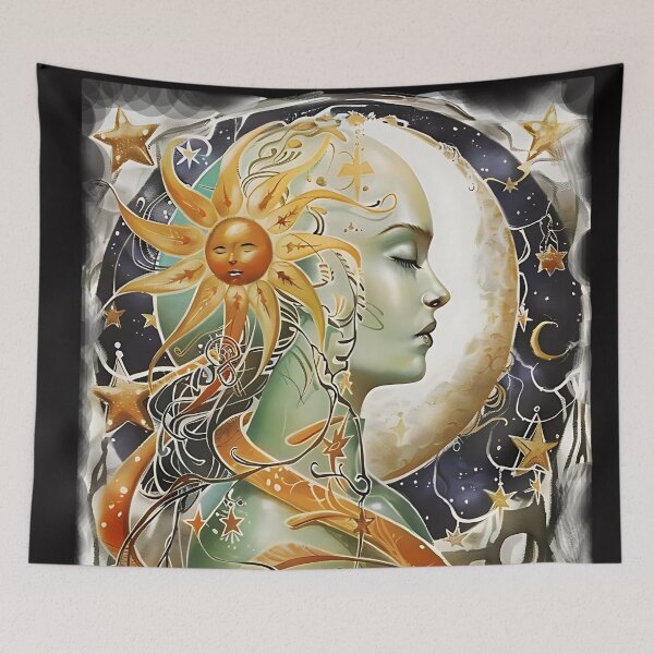 Item preview, Cosmic Wonder Abstract Art designed and sold by Obsidian Ink by Wilshire.