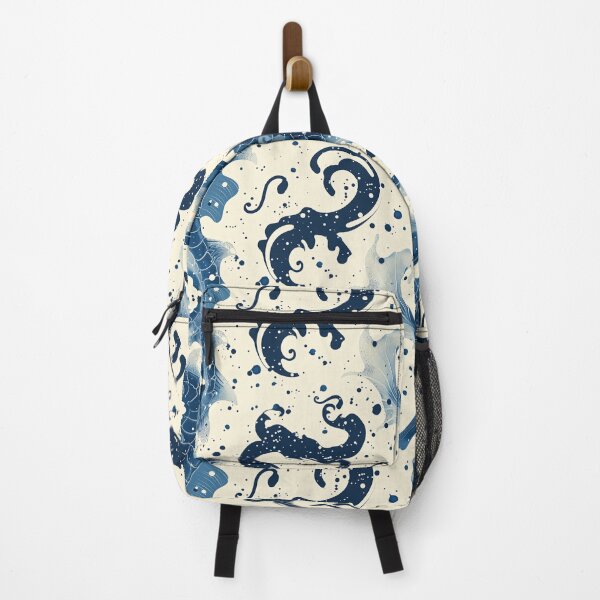 Item preview, Seahorse Whimsical Stippling Pattern designed and sold by amortka.