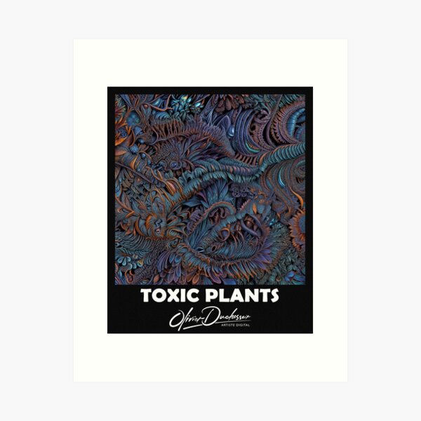 Aperçu de l'œuvre Toxic plant 74 créée et vendue par olivier duchossoir.