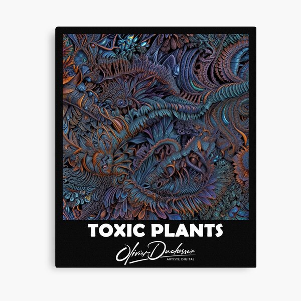 Aperçu de l'œuvre Toxic plant 74 créée et vendue par olivier duchossoir.