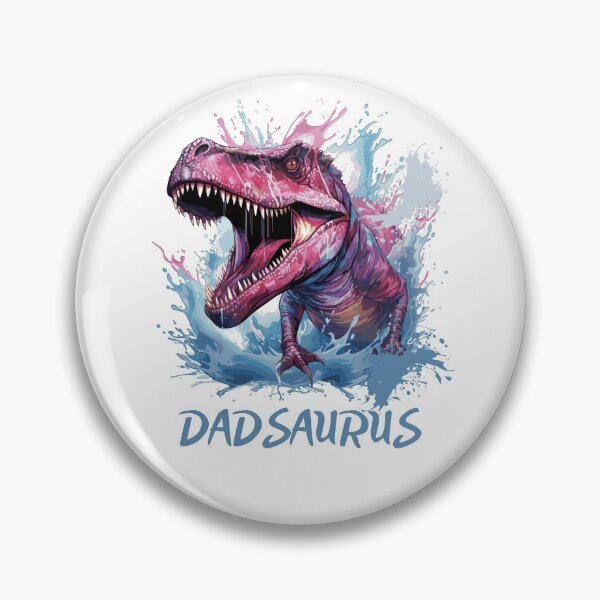 Item preview, Dadsaurus in splash colorful designed and sold by InverseArt.