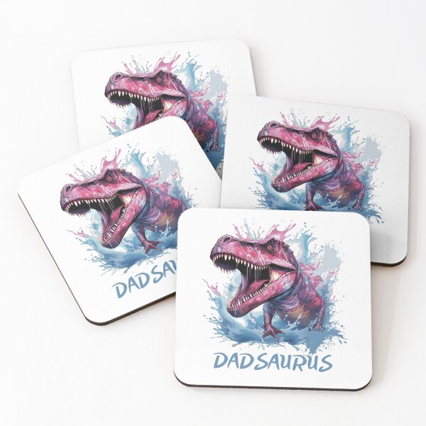 Item preview, Dadsaurus in splash colorful designed and sold by InverseArt.