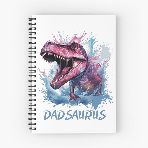 Item preview, Dadsaurus in splash colorful designed and sold by InverseArt.