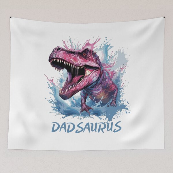 Item preview, Dadsaurus in splash colorful designed and sold by InverseArt.