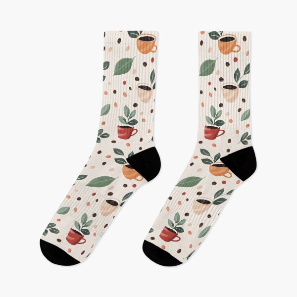 Item preview, Charming Coffee Pattern designed and sold by amortka.