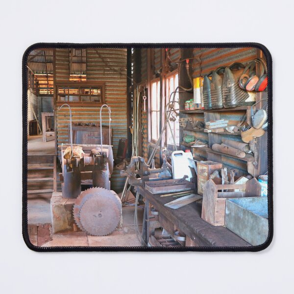 Item preview, Inside Outback shearing shed, Western Australia designed and sold by FranWest.
