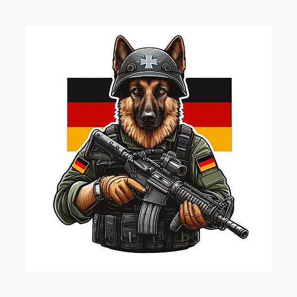 Aperçu de l'œuvre Stolzer Deutscher Soldat créée et vendue par CyberWindow.