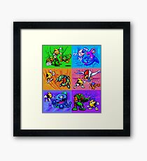 Ristar Credits Framed Print