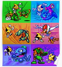 Ristar Credits Poster