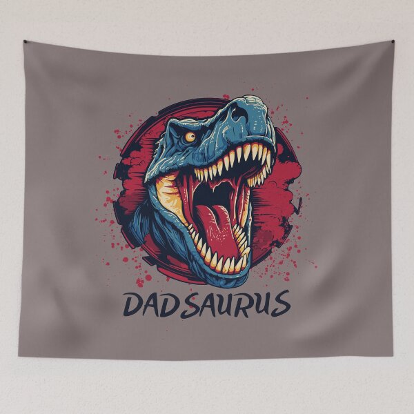 Item preview, Blue Dadsaurus in splash designed and sold by InverseArt.
