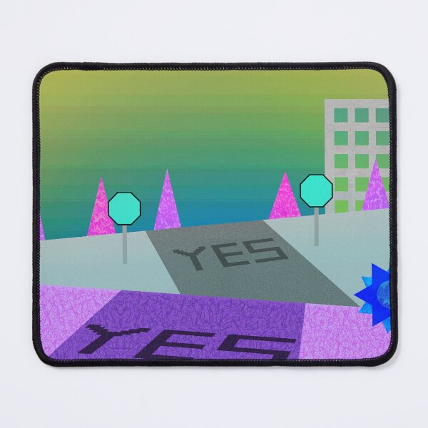 Item preview, Yes Weirdcore Landscape Evil Internetcore Meme designed and sold by MusicArtAndGrind.