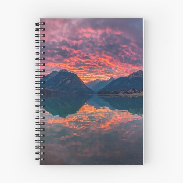 Item preview, Sunset Over Tranquil Mountains designed and sold by TheCreativeA.