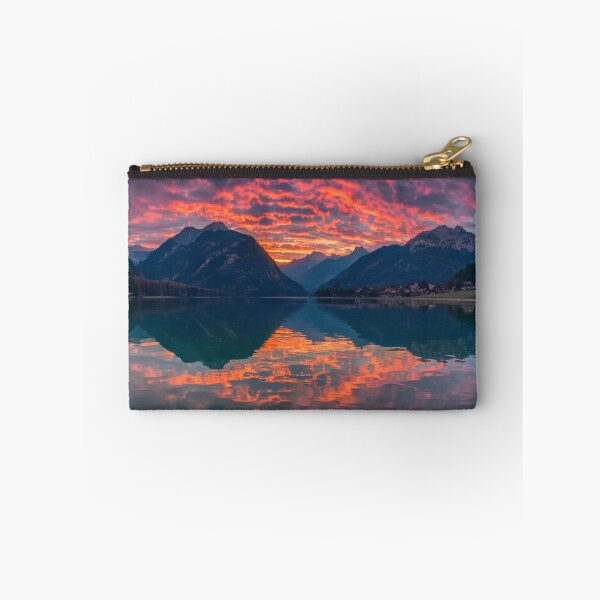 Item preview, Sunset Over Tranquil Mountains designed and sold by TheCreativeA.