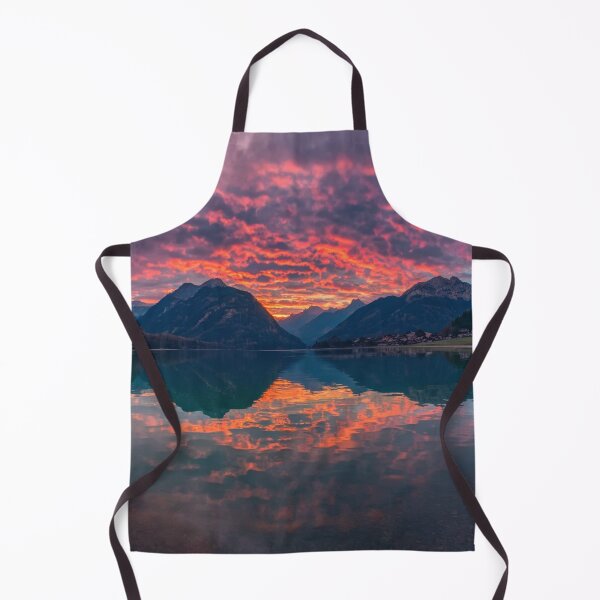 Item preview, Sunset Over Tranquil Mountains designed and sold by TheCreativeA.