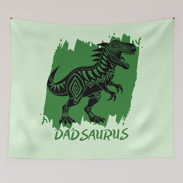 Item preview, Dadsaurus in green splash designed and sold by InverseArt.