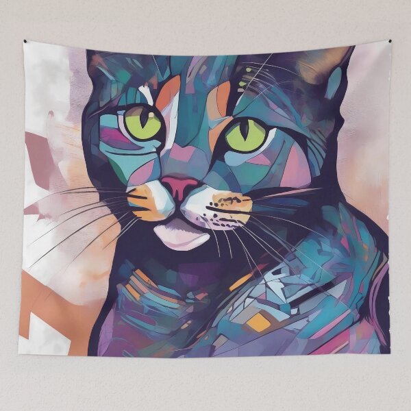 Item preview, Ethereal Feline Majesty mark II designed and sold by purrfect pattern.