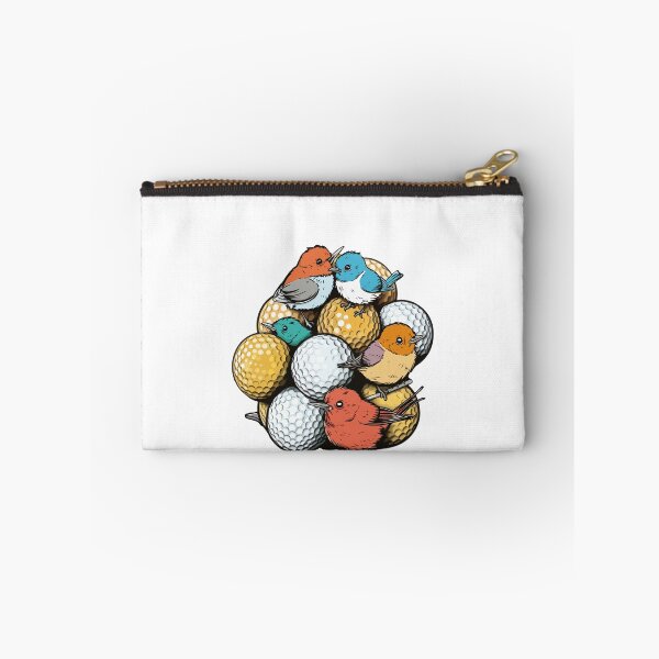 Item preview, Group of birdies on golf balls designed and sold by VectorVisionary.