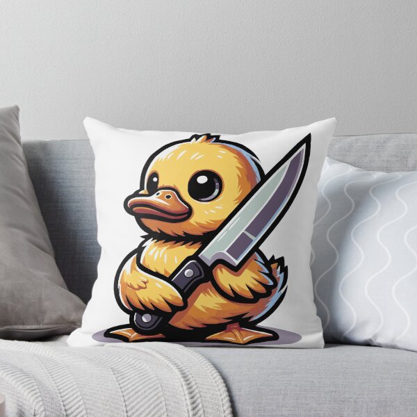 Item preview, Cute kawaii chick with knife designed and sold by SekoOne.