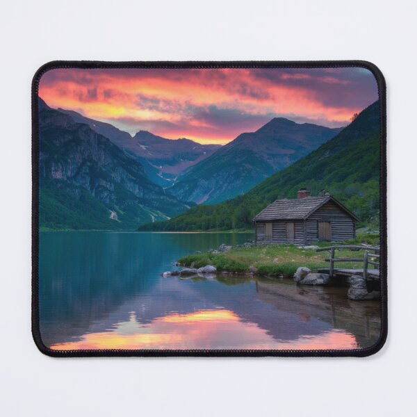 Item preview, Golden Hour Mountain Serenity designed and sold by TheCreativeA.
