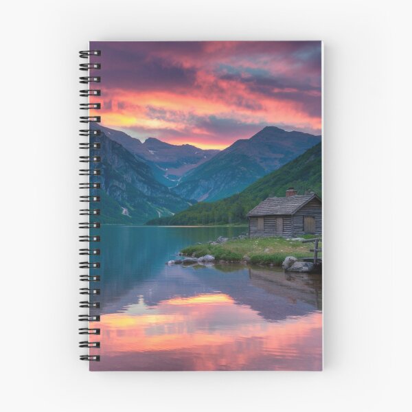 Item preview, Golden Hour Mountain Serenity designed and sold by TheCreativeA.