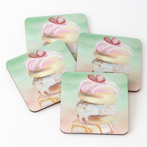 Item preview, Delicious Donuts with Pastel Background designed and sold by Jennifer Margrave-Garcia.