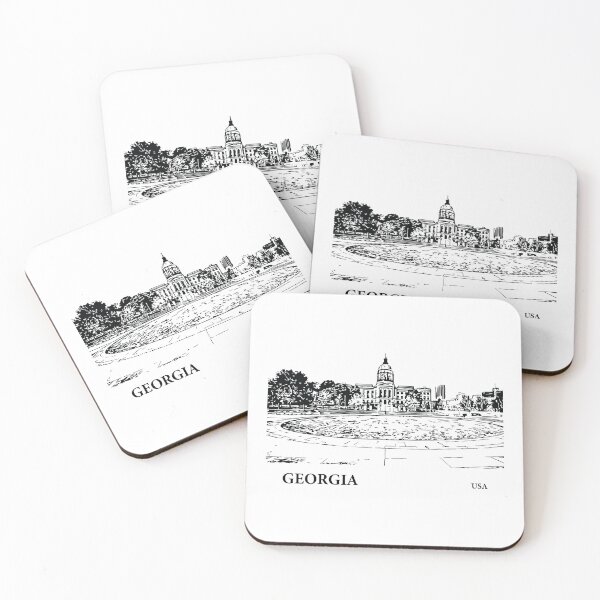 Item preview, Georgia State USA designed and sold by Lakeric Cityscapes.