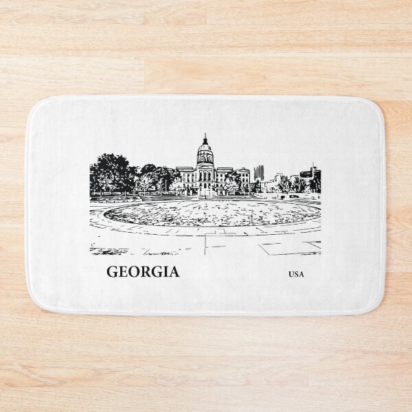 Item preview, Georgia State USA designed and sold by Lakeric Cityscapes.
