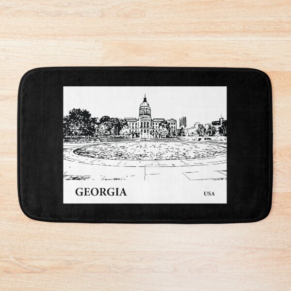 Item preview, Georgia State USA designed and sold by Lakeric Cityscapes.