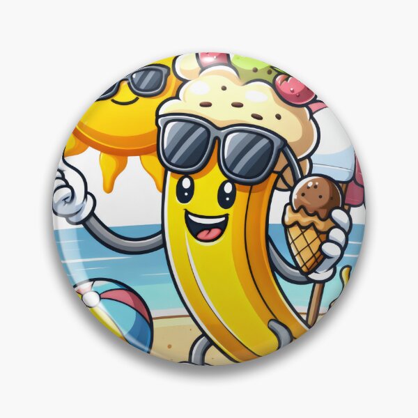 Item preview, Funny banana split summer designed and sold by Magdalena-7.