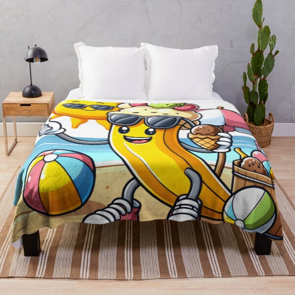 Item preview, Funny banana split summer designed and sold by Magdalena-7.