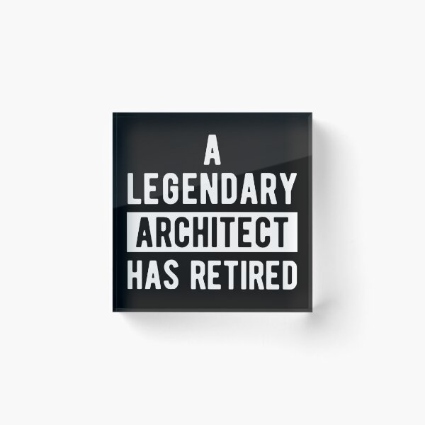Item preview, Architect Retire Architecture  designed and sold by Turie.