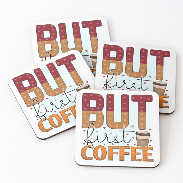 Item preview, But First Coffee designed and sold by MarigoldandLily.