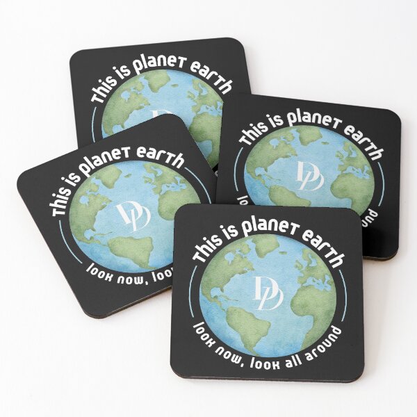 Item preview, This is Planet Earth (White) designed and sold by LyndaNoel Design.