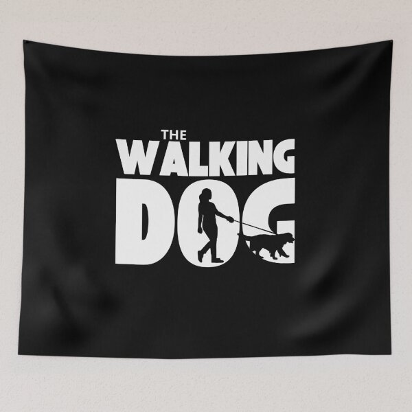 Item preview, The Walking Dog (black) designed and sold by aipolohu.