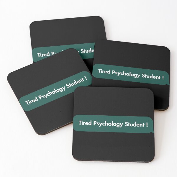 Item preview, Tired Psychology Student designed and sold by med-creative.
