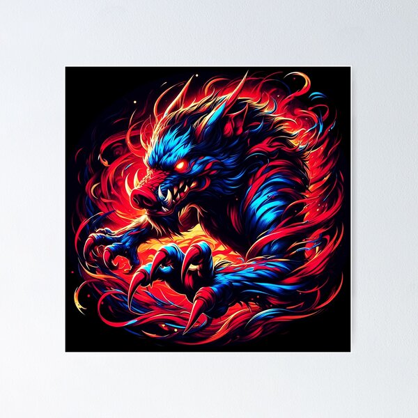 Item preview, wild fire hog designed and sold by aliraweb.