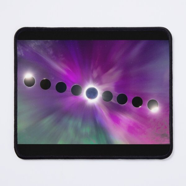 Item preview, Total Solar Eclipse and Northern Lights composite designed and sold by James Cumming.