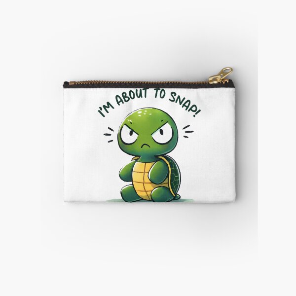 Item preview, I am about to snap - Funny Turtle Quote designed and sold by Kidzz.