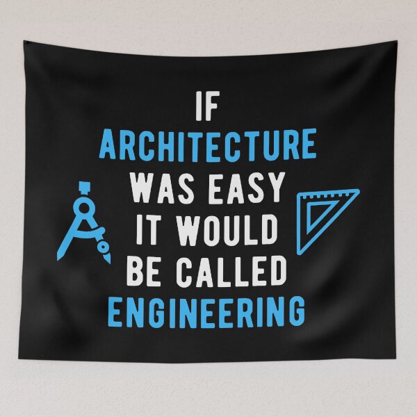 Item preview, Architecture Not Easy Architect  designed and sold by Turie.