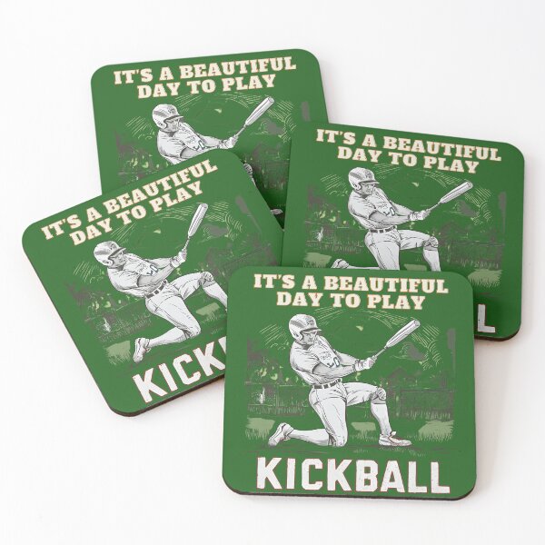 Item preview, It's A Beautiful Day To Play Kickball For Kids designed and sold by JustCrafted.