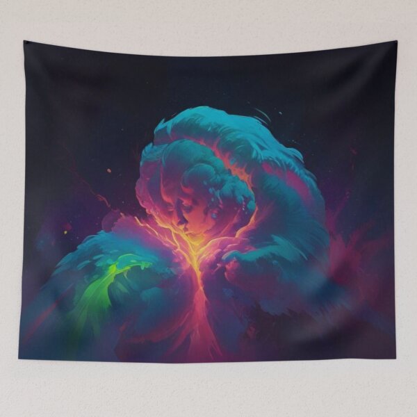 Item preview, Mother Nature's  Wisdom Abstract Art designed and sold by Obsidian Ink by Wilshire.