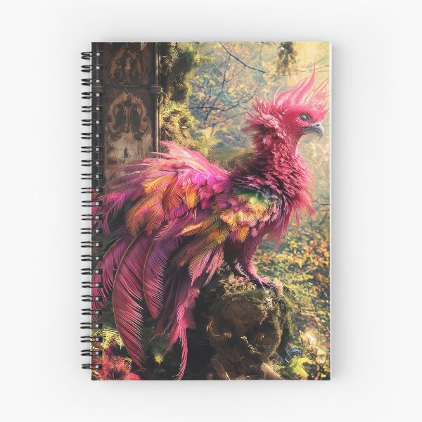 Item preview, "Crimson Phoenix" designed and sold by MacroArtHub.