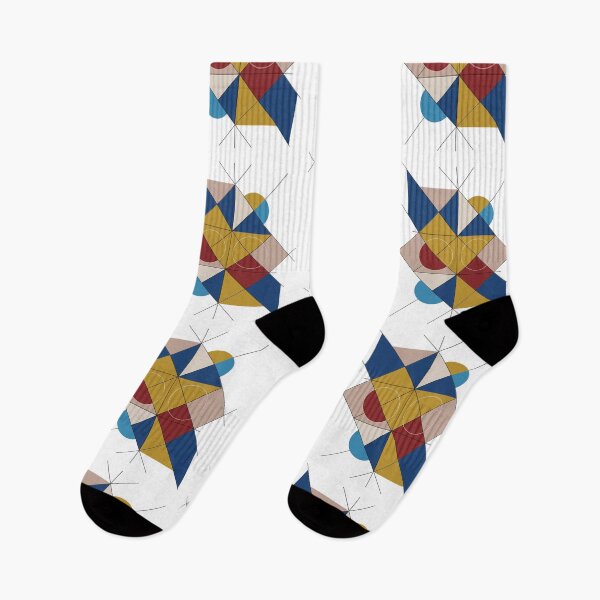Item preview, geometric overlapping shapes designed and sold by Zyro Craft.